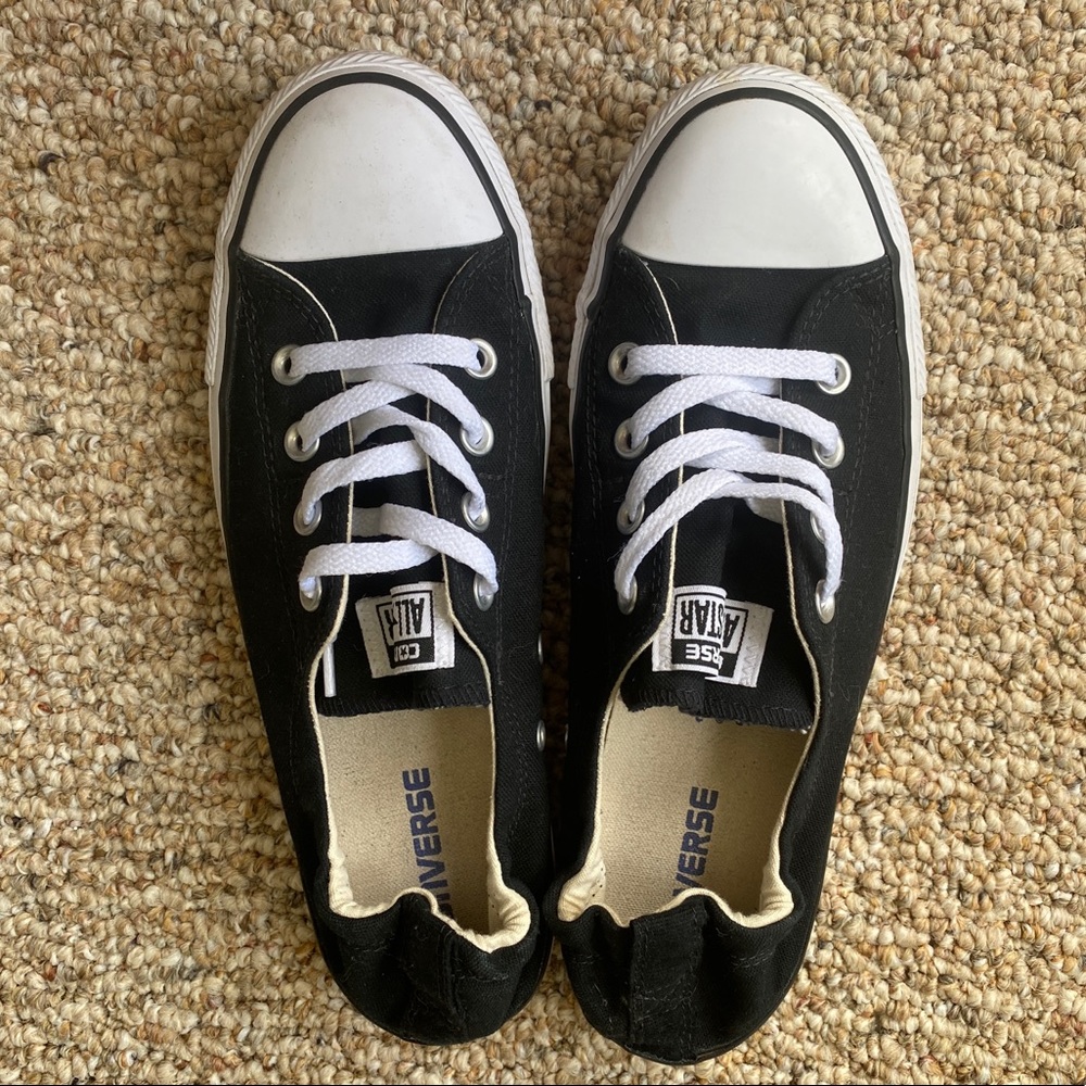 Converse Shoreline Sneakers (New/Black/Sz 10)